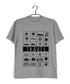 Wanderlust Travel Travel TRAVEL ICONS Custom Printed Graphic Design T-Shirt for Men